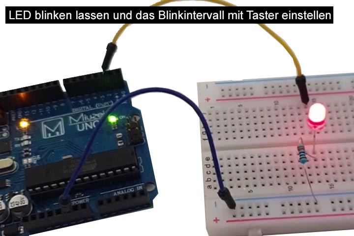 Cover Blinkschaltung für Arduino