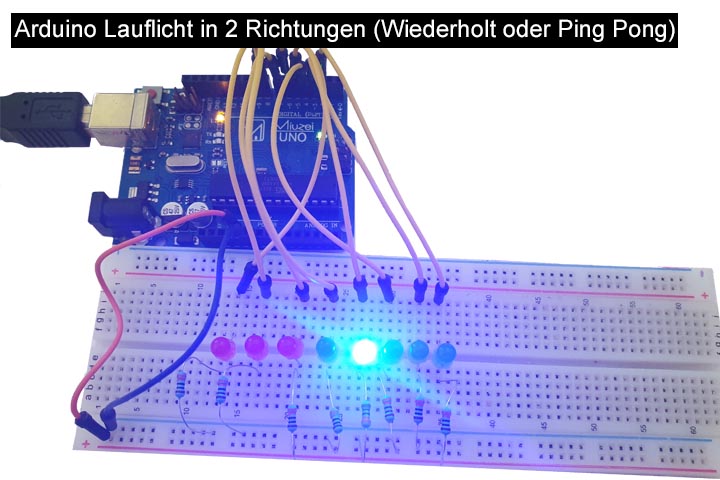 Cover Lauflicht für Arduino