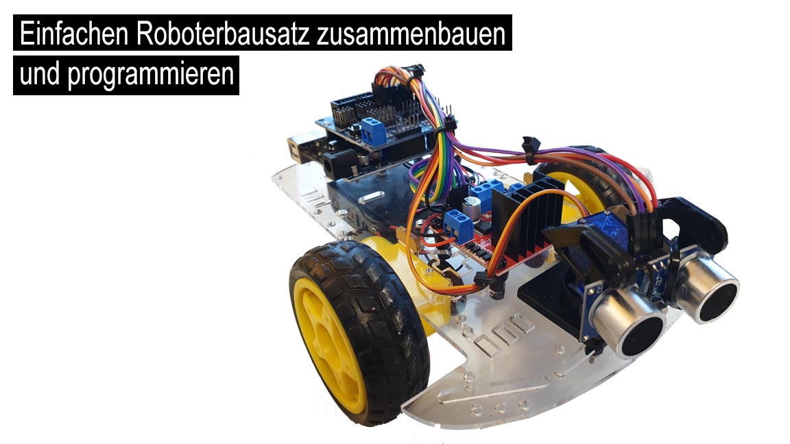 Cover Einfacher Roboter mit Arduino